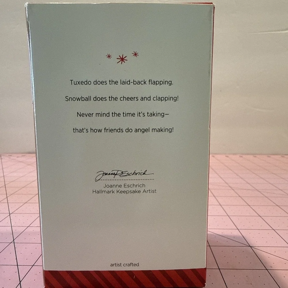 Hallmark Ornament 2014 SNOW ANGEL TEAM 14th in Snowball and Tuxedo‎ Series
